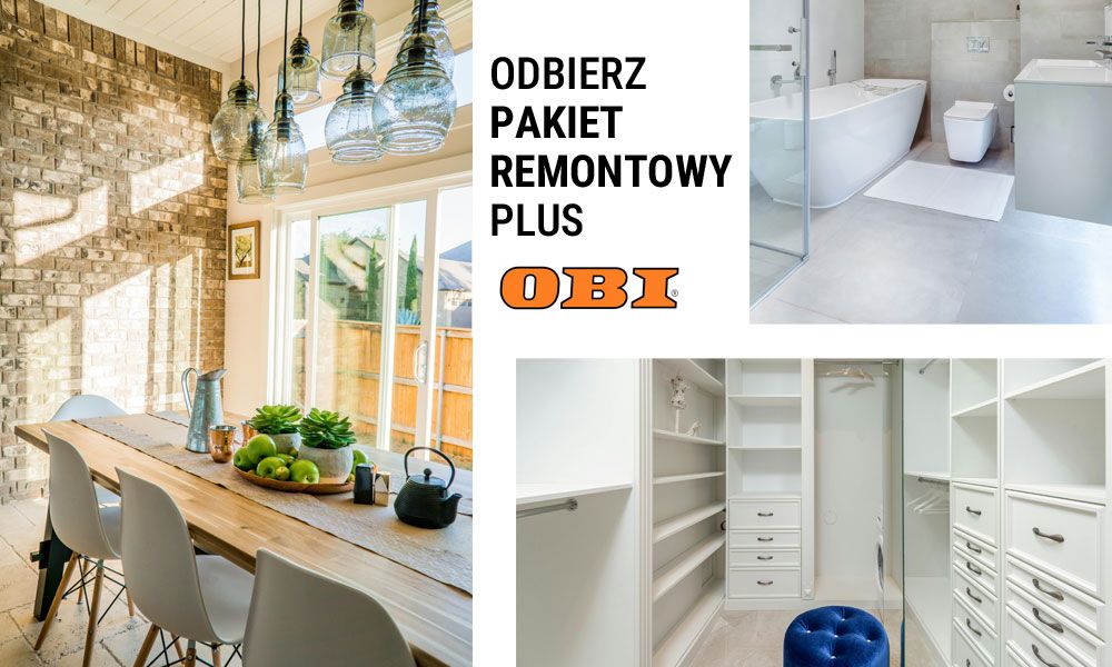 Odbierz PAKIET REMONTOWY PLUS od OBI